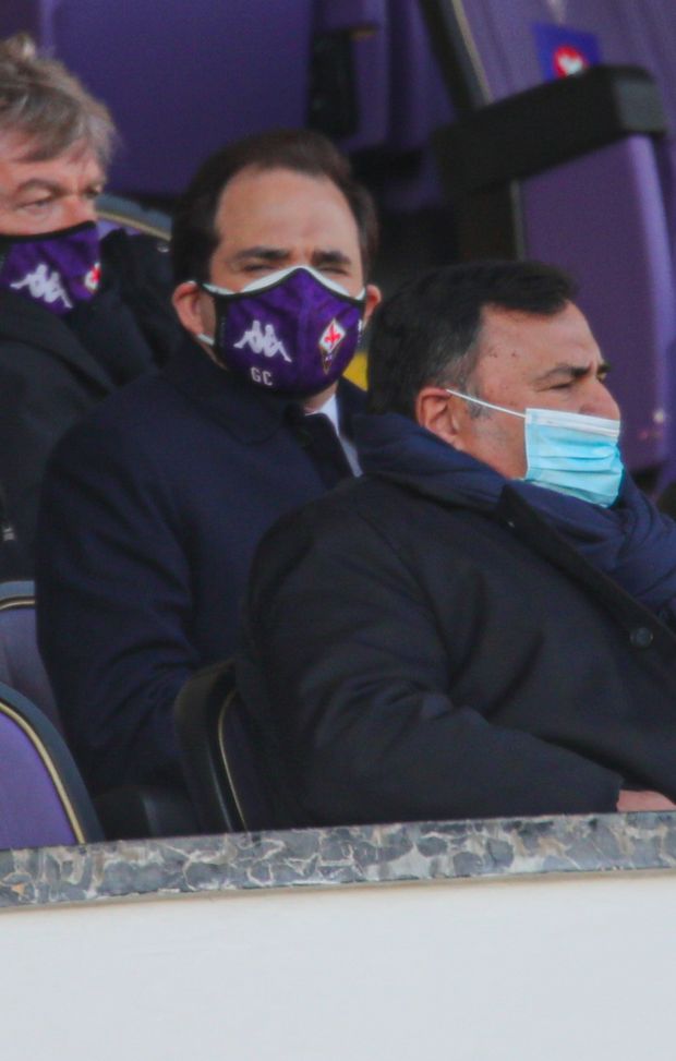  GERMOGLI PH 13 GENNAIO 2021 FIRENZE STADIO ARTEMIO FRANCHI COPPA ITALIA OTTAVI DI FINALE FIORENTINA VS INTER NELLA FOTO COMMISSO E BARONE 