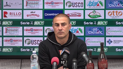 Benevento, Cannavaro: “C’è tanta rabbia, commettiamo sempre gli stessi errori”