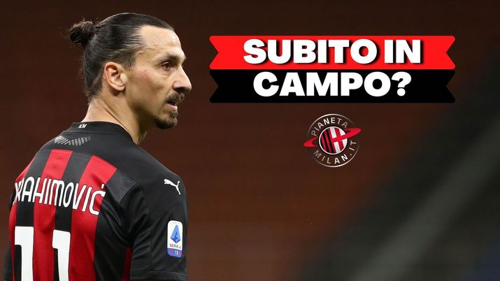 Zlatan Ibrahimovic (attaccante AC Milan) rientrerà dopo l'infortunio | Milan News (Getty Images) 