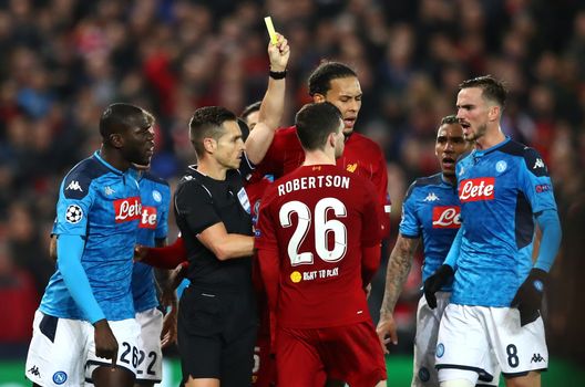 Carlos del Cerro Grande (Photo by Michael Steele/Getty Images) napoli arbitro