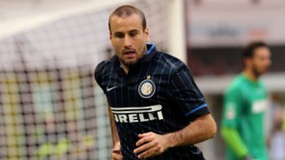 Rodrigo Palacio, attaccante dell'Inter - fonte www.calciobook.net Rodrigo Palacio, attaccante dell'Inter - fonte www.calciobook.net