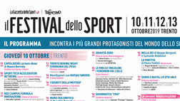 Festival dello Sport, si alza il sipario a Trento sui ‘Fenomeni’