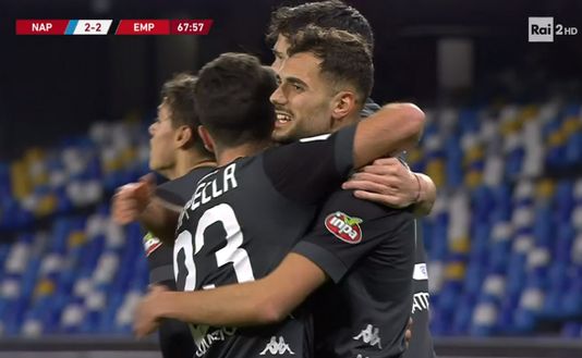 Napoli-Empoli, ancora a segno Bajrami: 2-2 al “Maradona” 