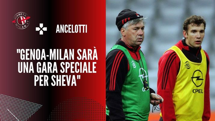 Genoa-Milan Ancelotti Shevchenko Serie A 2021-2022