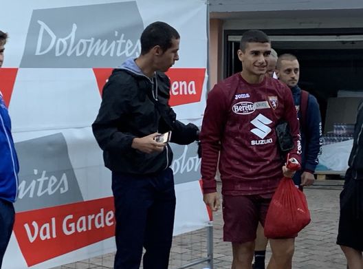 Rauti nel ritiro granata a Santa Cristina in Valgardena Rauti