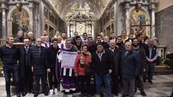 L’Udinese fa visita al Santuario di Castelmonte. Pozzo: “Stagione un po’ dura”