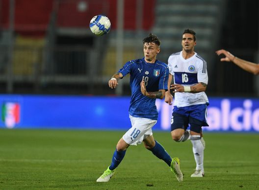 EMPOLI, ITALY - MAY 31: Daniele Baselli of Italy in action during the international friendy match played between Italy and San Marino at Stadio Carlo Castellani on May 31, 2017 in Empoli, Italy. (Photo by Claudio Villa/Getty Images) EMPOLI, ITALY - MAY 31: Daniele Baselli of Italy in action during the international friendy match played between Italy and San Marino at Stadio Carlo Castellani on May 31, 2017 in Empoli, Italy. (Photo by Claudio Villa/Getty Images)