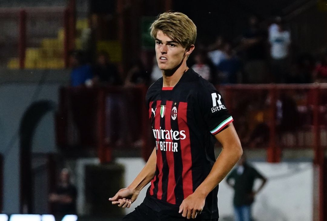 Charles De Ketelaere AC Milan amichevole Vicenza-Milan 1-6