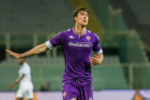  GERMOGLI PH: 11 APRILE 2021 FIRENZE STADIO ARTEMIO FRANCHI SERIE A FIORENTINA VS ATALANTA NELLA FOTO VLAHOVIC 