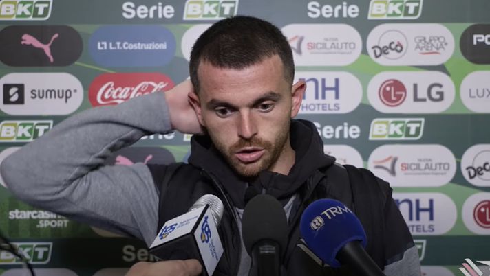 Brunori: “Sconfitta fa male, commettiamo tanti errori. Tutto può accadere ai playoff”  Palermo Venezia