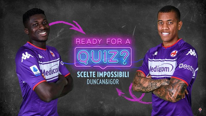 Igor e Duncan. Picture by YouTube ACF VIDEO – Duncan, Igor e le scelte impossibili. Tante risate coi due Viola - immagine 1