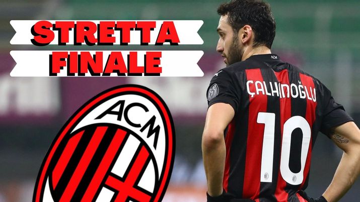 Hakan Calhanoglu (centrocampista AC Milan), in trattativa di calciomercato con il Milan per il rinnovo del suo contratto | AC Milan News (Getty Images) 