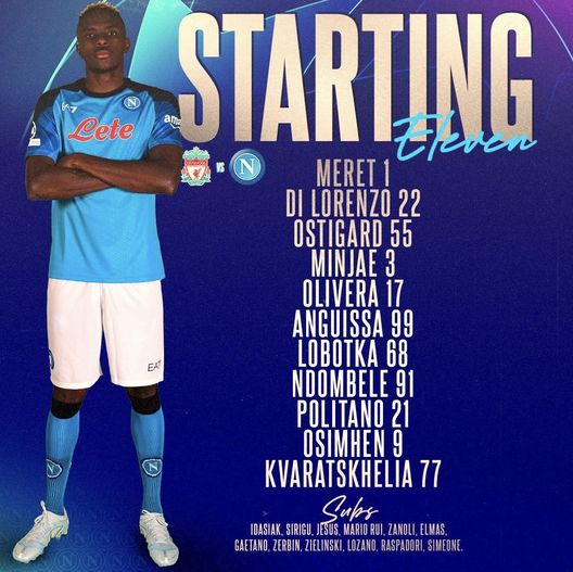 Liverpool-Napoli, le formazioni ufficiali: c’è Ostigard! Anguissa e Ndombele dal 1′- immagine 2