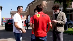 VIDEO Juventus, Ronaldo si regala una Ferrari: la speciale giornata di CR7 a Maranello