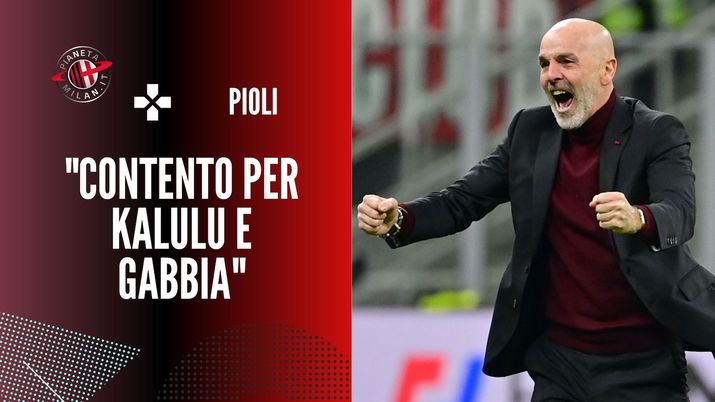 Stefano Pioli AC Milan Milan-Roma 3-1 Serie A 2021-2022
