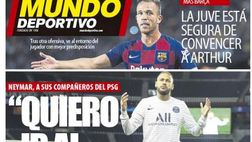 MD – La confessione di Neymar ai compagni del PSG: “Voglio tornare al Barcellona”