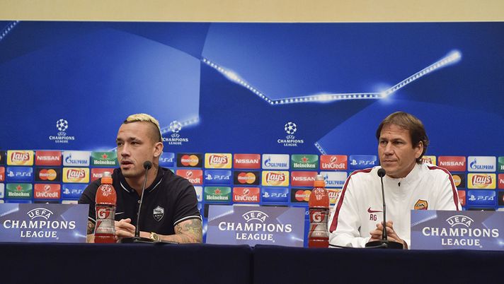 Garcia: “Per le 100 panchine vorrei una vittoria in regalo”. Nainggolan: “A disposizione per giocare regista” – FOTO – AUDIO – VIDEO - immagine 1