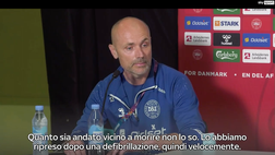 VIDEO Eriksen, il medico: “L’avevamo perso, è stato arresto cardiaco”