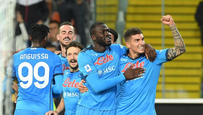 Napoli-Cagliari: le statistiche opta 