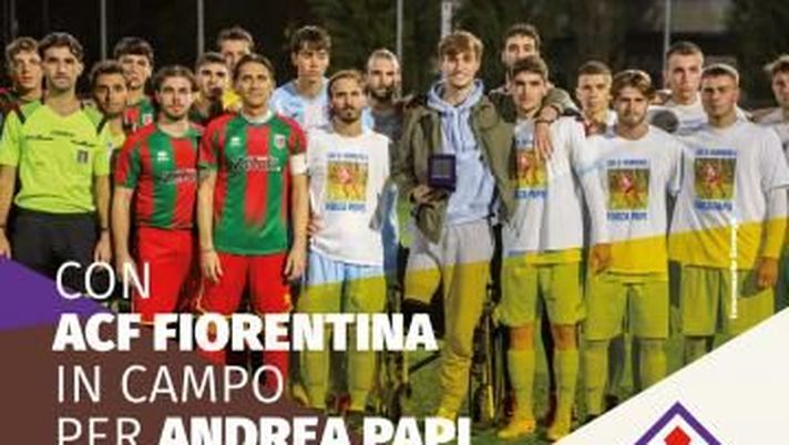 La Fiorentina al torneo per Andrea Papi. “Fieri di dare il nostro contributo” - immagine 1