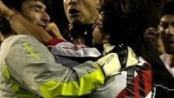 Il derby del graffio, Boca-River: Abbondanzieri sanguinante, Gallardo espulso e…spot pubblicitario separato!