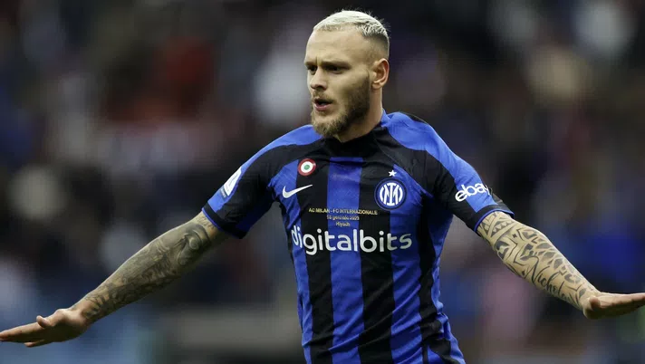 Federico Dimarco Inter derby Milan-Inter Supercoppa Italiana