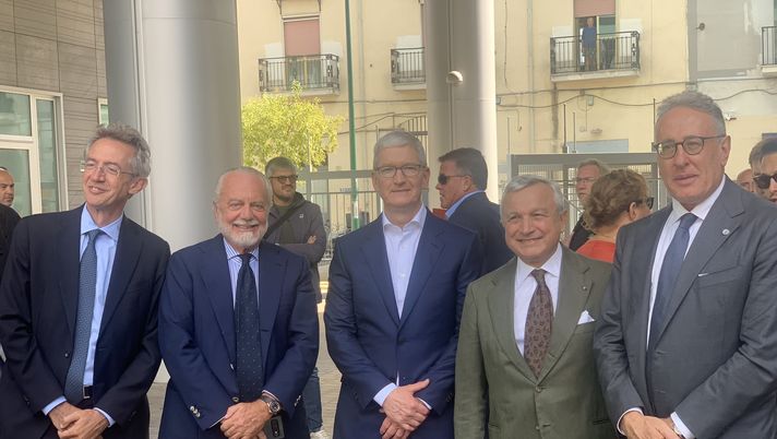 Napoli-Apple, possibile partnership su e-commerce e diritti tv: i dettagli del summit de laurentiis napoli apple