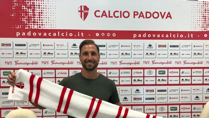 Padova, Valentini si presenta: &#8220;L&#8217;Ascoli ha provato a trattenermi, ma la proposta di Sogliano mi ha convinto&#8221;