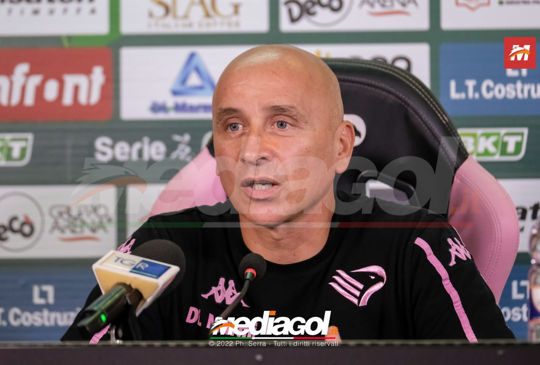 FOTO PALERMO, verso il Pisa: la conferenza di mister Corini (Gallery) - immagine 30