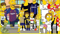 Da Messi a Neymar: il mondo del calcio si trasferisce a Springfield a casa Simpson