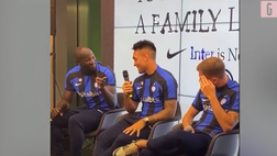 VIDEO Inter, Barella “sfotte” Lautaro. Lukaku: “Domani sei morto…”