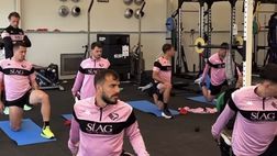 VIDEO Palermo, ultimo giorno di ritiro: lavoro in palestra, Corini e i baby rosa…