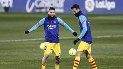 Barcellona, addio Messi: Busquets e compagni a casa de La Pulce per ultimo saluto