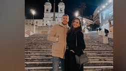 VIDEO / Dzeko e Amra cantano per le vie di Roma: la serata nella Capitale