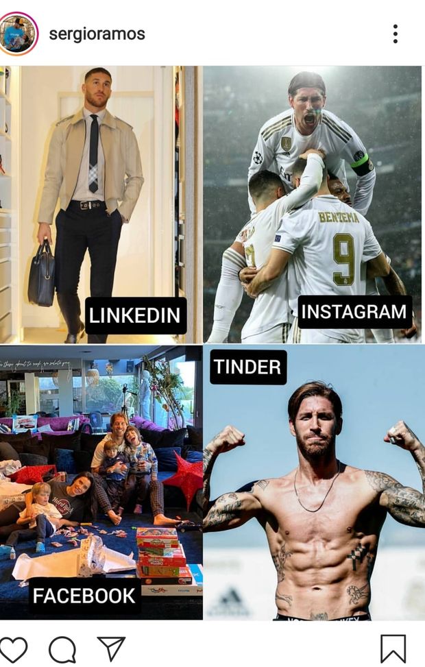 Ecco gli scatti utilizzati da Sergio Ramos per la sua "Dolly Parton Challenge". Ecco gli scatti utilizzati da Sergio Ramos per la sua "Dolly Parton Challenge".