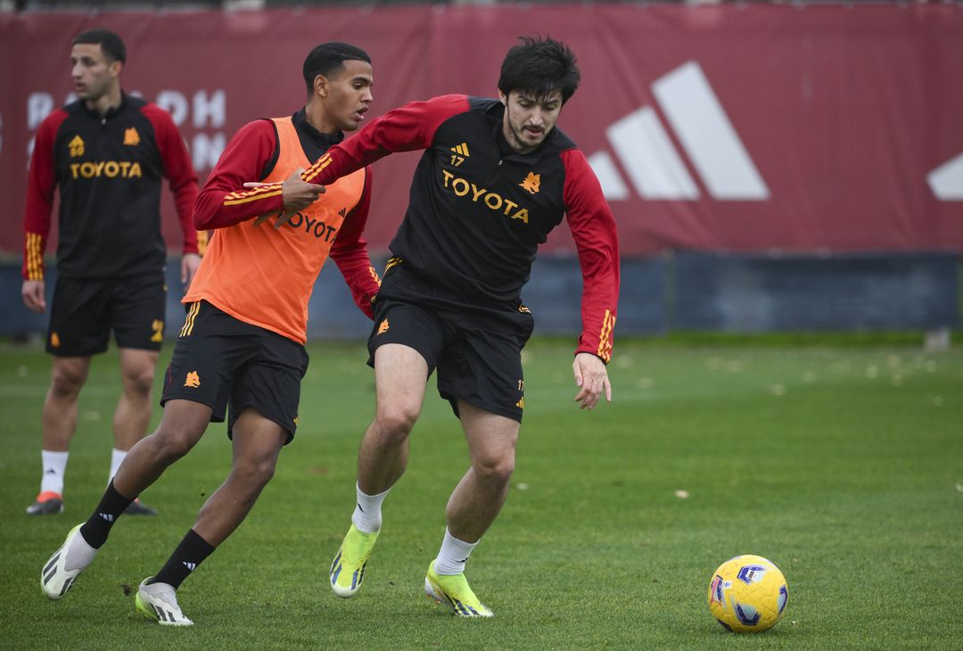 Il ritorno a Trigoria dopo il Feyenoord: scarico per chi ha giocato – FOTOGALLERY - immagine 24