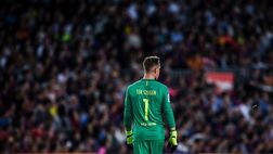Ter Stegen, che mazzate dalla stampa: “Pensavi di essere Messi? Errore imperdonabile”