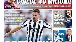 Prima Pagina, Tuttosport: “Ramsey costa più di Ronaldo”