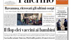 Prima Pagina, La Repubblica-Palermo: “Il flop dei vaccini ai bambini”