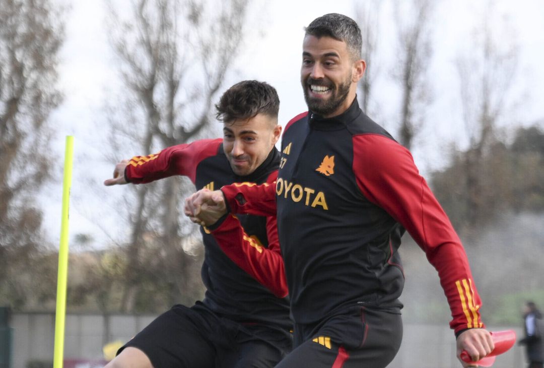 Roma, la rifinitura alla vigilia del Brighton – FOTOGALLERY - immagine 15