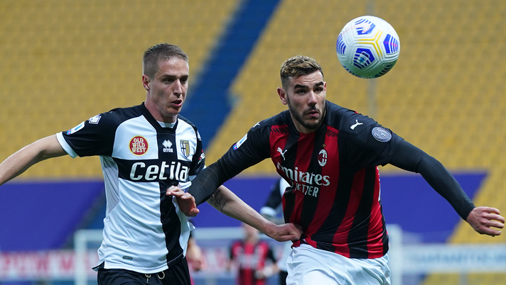 Theo in Parma AC Milan Theo in Parma AC Milan