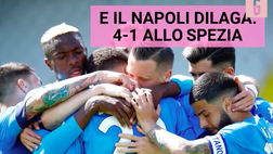 VIDEO Spezia-Napoli, Osimhen show: doppietta, assist e quell’abbraccio con Gattuso. Il film della gara