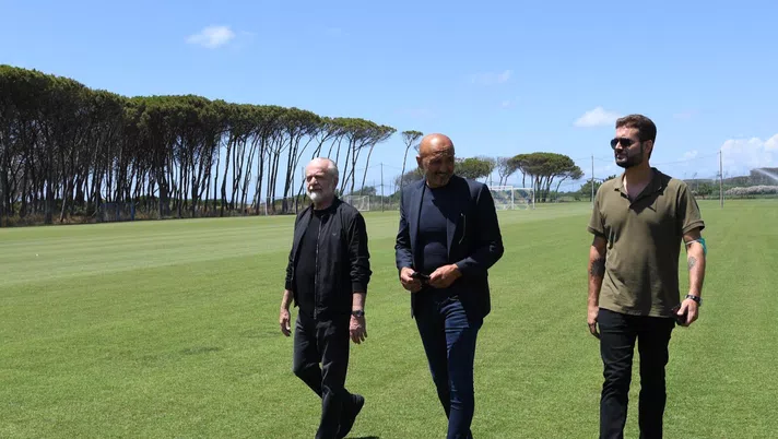de laurentiis spalletti ritiro napoli