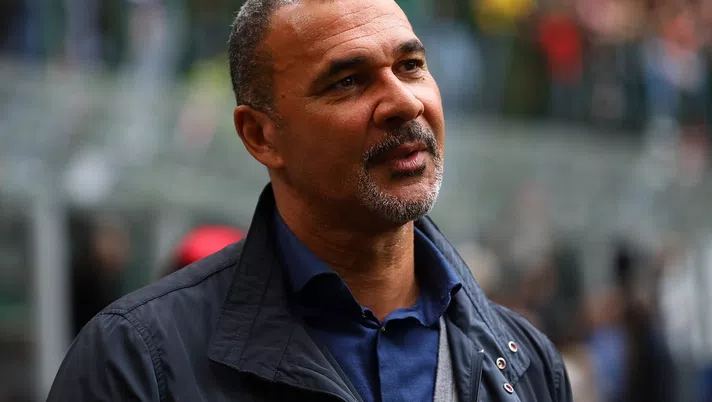 Ruud Gullit a San Siro durante Milan-Napoli (credits: GETTY Images)