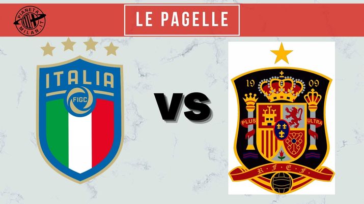 Italia Spagna pagelle 