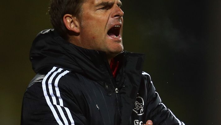 Frank de Boer, ex tecnico dell'Ajax. oggi all'Inter
