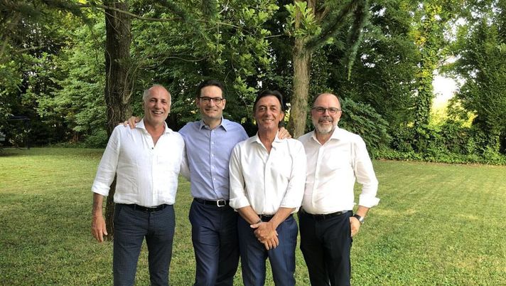 Oughourlian con Bonavina, Boscolo e Giordani 