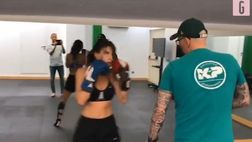 VIDEO / Canalis in formissima, il super allenamento