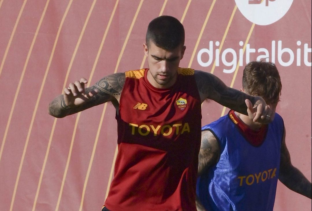 Roma, rifinitura prima del Monza: Belotti c’è. Squadra in ritiro – FOTO GALLERY - immagine 64