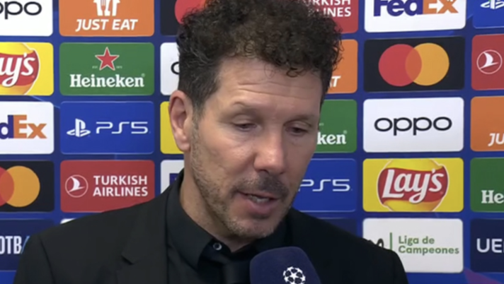 Simeone: “Siamo tranquilli, c’è il ritorno da noi. Inter forte in contropiede” - immagine 1